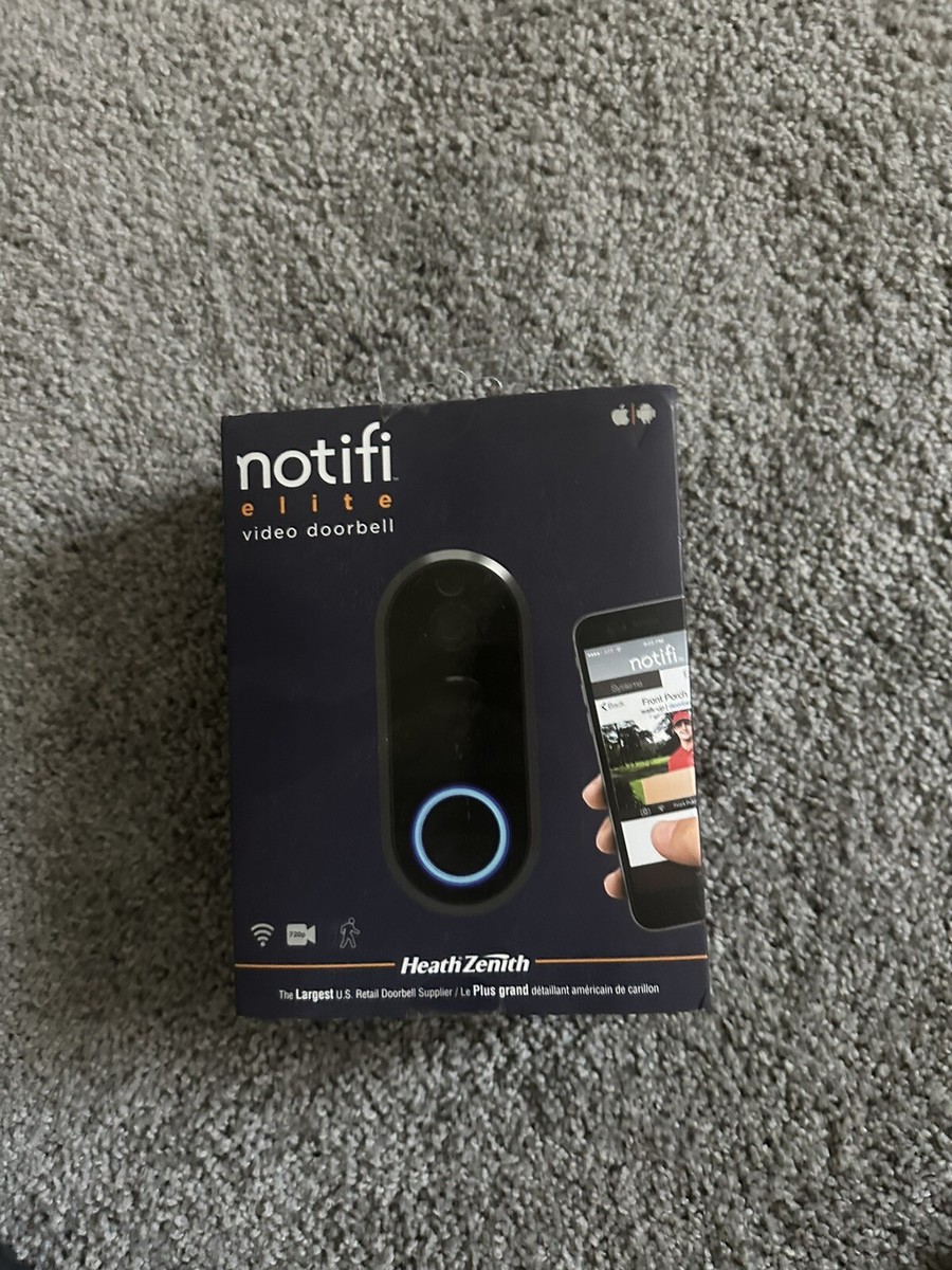 Motion Sensor Notifi Elite Video Doorbell Troubleshooting Wireless