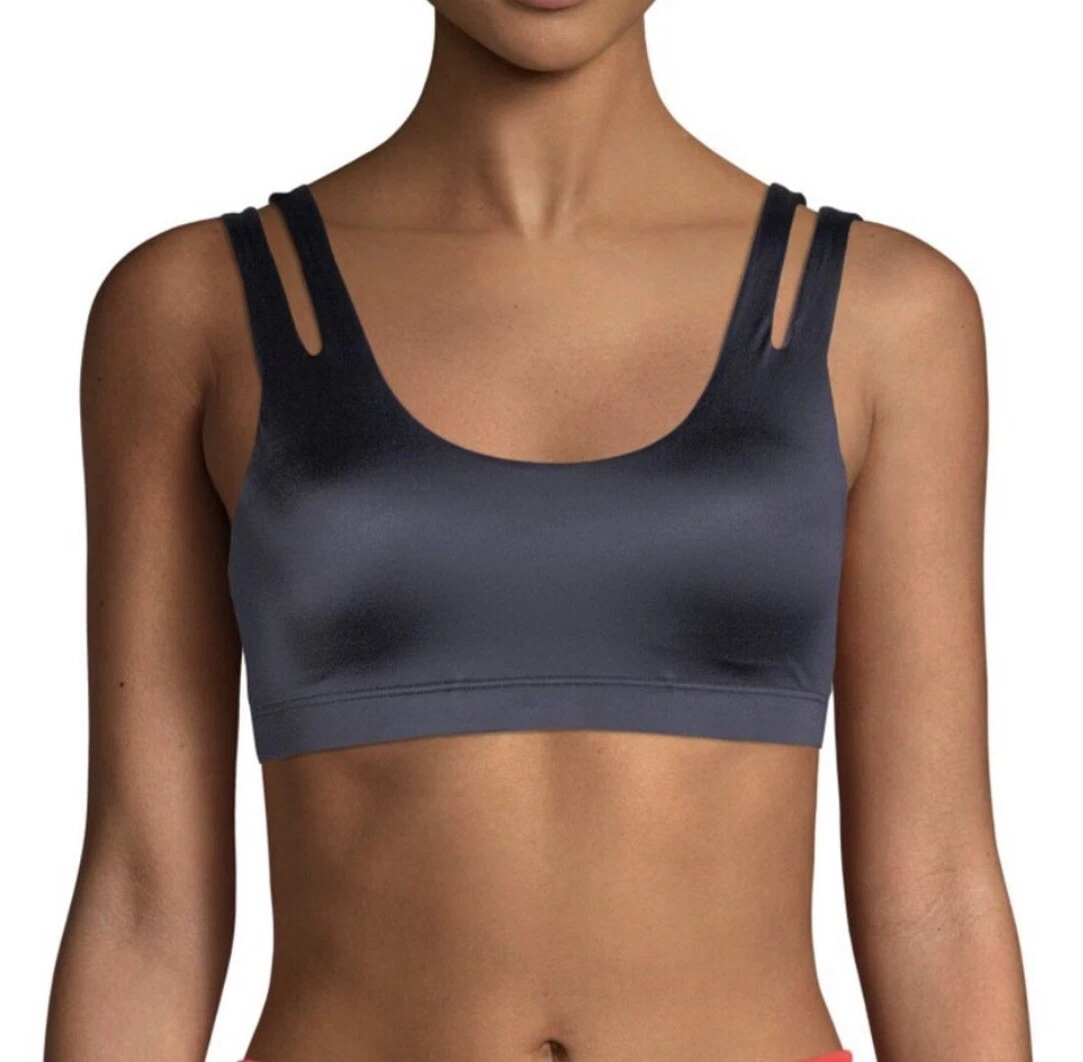 NWT Nike Indy Shine DRI-Fit Sports Bra Blue Size Small