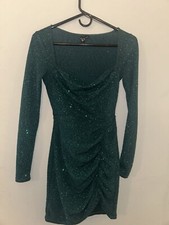 Windsor Womens Size S Beautiful Emerald Green Sparkly BodyCon Dress