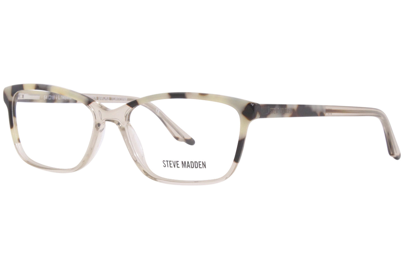 Steve Madden Carmmen Eyeglasses Frame Womens Smoke Tortoise Full Rim 54mm 18890₽