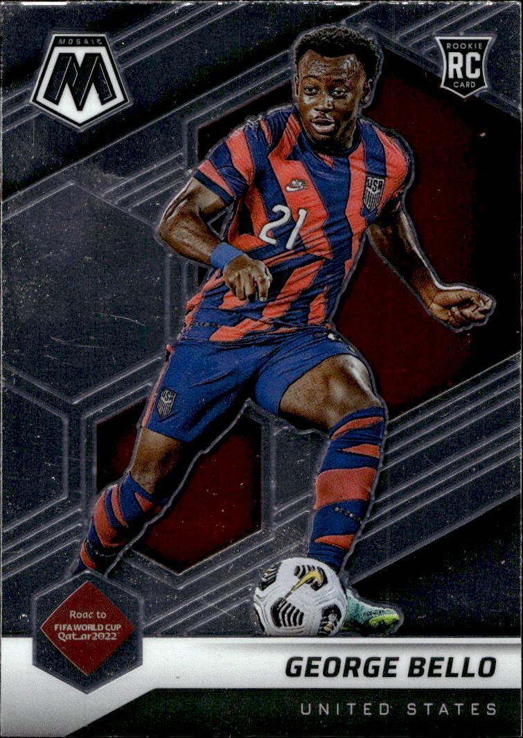 2021-22 Panini Mosaic Road to FIFA World Cup #105 George Bello