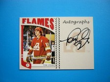 2004/05 IN THE GAME NHL FRANCHISES CARD #A-TLY TOM LYSIAK THC AUTO AUTOGRAPH ITG