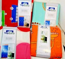 Fabric Shower Curtain 71 X 71 inches Kids or Teens New Choice Pattern