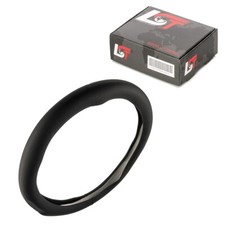 Lenkradbezug H&uuml;lle Lenkradschoner &Oslash; 38x9 cm Schwarz f&uuml;r MERCEDES-BENZ