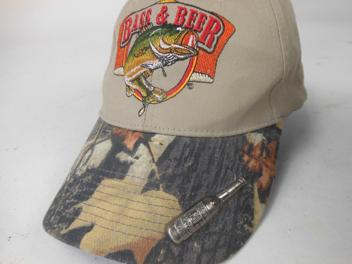Bass & Beer Baseball Cap w Bottle Opener on Bill | eBay
