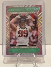 2020 Panini Illusions - Clear Shots Emerald #10 J.J. Watt