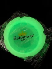 Lot 3 Entourage Cigar Silicone Round Portable Ashtray Glow in the Dark Ashtray