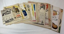 lot of 49 BABY RUTH ads ~ 1930s to 1950s