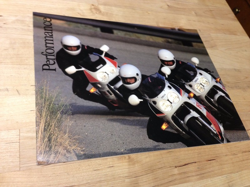 1986 Yamaha Performance Brochure & 1983 Yamaha Partial Line Brochure