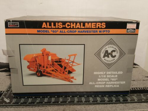 AC All-Crop 60 Harvester 1/16 Diecast Farm Tractor Replica By SpecCast - Picture 5 of 6
