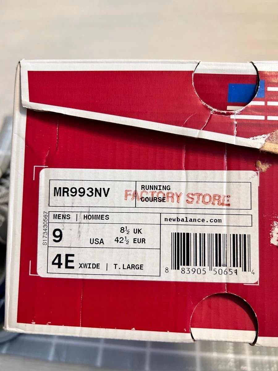 new balance MR993NV US9 Size US 9 | eBay