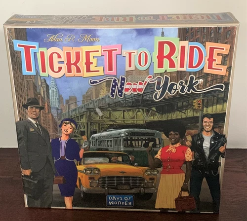 Ticket to Ride: New York City Strategy Board Game