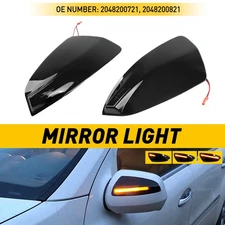 For Benz Mercedes W204 S204 Vito Dynamic Side W639 LED Signal Turn Mirror Lights