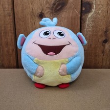 Boots the Monkey Dora the Explorer Round Plush Blue Stuffed Animal 8 inch