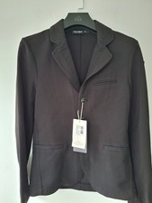 Vel de Reis Herren Show Jacke Schwarz Gr. UK S 50 EU Core Line Reitsport Neu mit Etikett