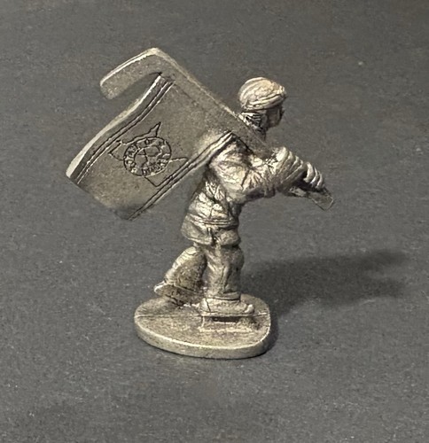 2006 Monopoly Minnesota Wild NHL Edition Replacement 1” Metal Flag Bearer Piece