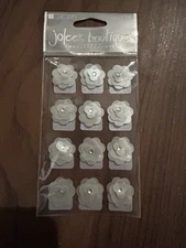 2 Packs Vintage Unopened Jolee’s Boutique Dimensional Stickers Flowers