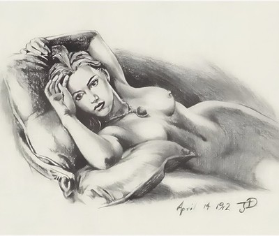  TITANIC  1997 Film Kate Winslet  Rose Dewitt Bukater  8X10 Sketch Glossy NEW 