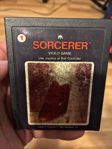 Atari Sorcerer  Video Game for 2600 READ DESCRIPTION