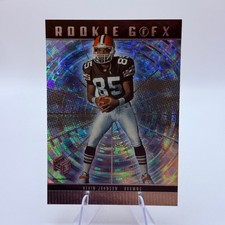 Kevin Johnson 1999 Upper Deck HoloGrFX #72 Rookie Cleveland Browns Card NFL. rookie card picture