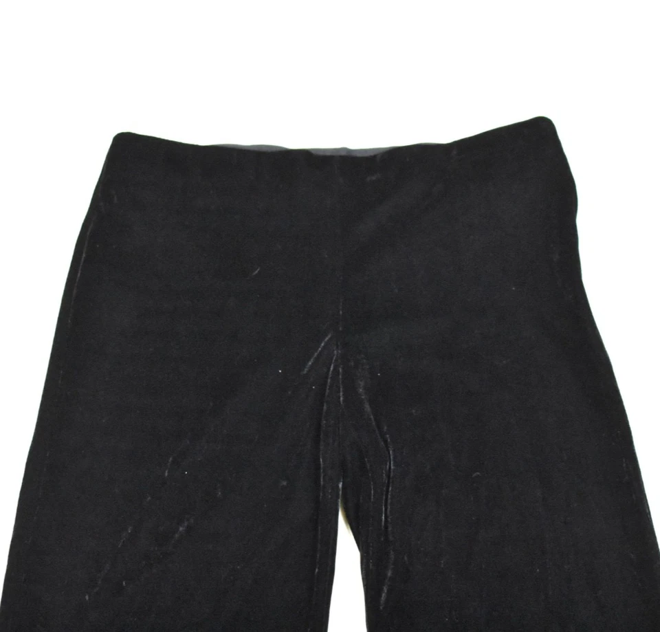 Pantalones Chaps Terciopelo Pierna Ancha Mujer Goth Whimsigoth Witchy Años 2000 Talla 6 Foto 2 de 4