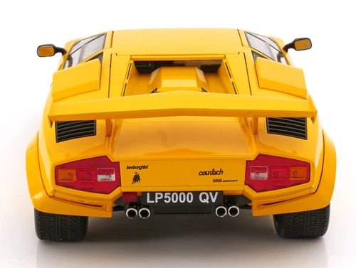 KK Scale 1:12 LAMBORGHINI COUNTACH LP 5000S QV YELLOW 1985 - KKDC120144 - Imagen 8 de 10