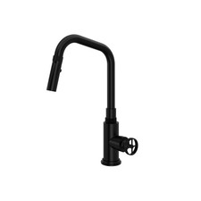 Rohl CP56D1IWMB Campo Pull-Down Kitchen Faucet Matte Black