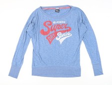 Luperdry Damen T-Shirt blau, Gr. S, Rundhals
