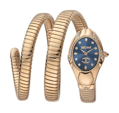 Just Cavalli Women's Snake 316L Stainless Steel Watch