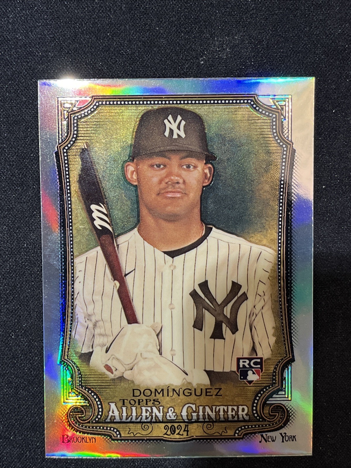 JASSON DOMINGUEZ 2024 Topps Allen & Ginter Chrome Refractor RC #31 YANKEES