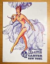 World Famous Latin Quarter Showcase New York 1960s "Diamond Fair" Program