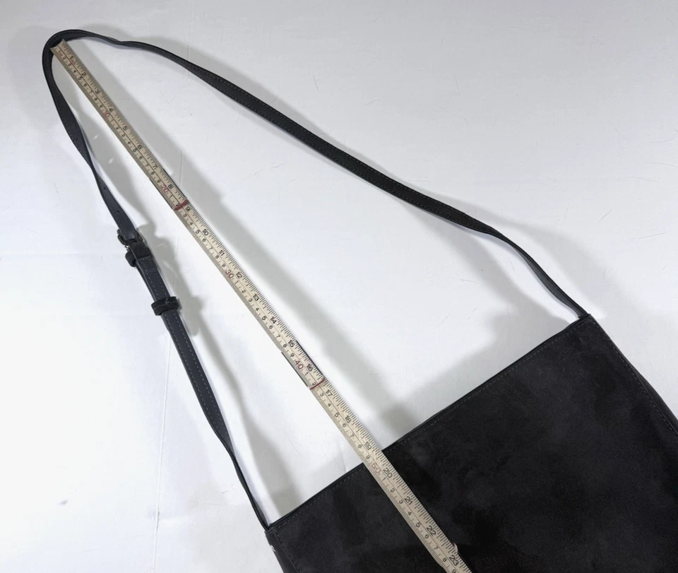 Bandolera Banana Republic Mujer Cuero Marrón Gamuza Foto 4 de 4