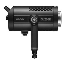 Godox SL200III 215W 5600K Daylight LED Video Light 95600 Lux Output Black 