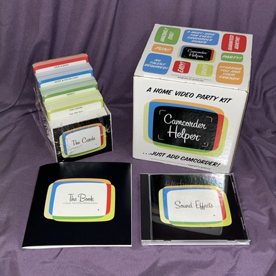 Camcorder Helper Home Video Party Game Just Add Camera Tik Tok YouTube 1+Players