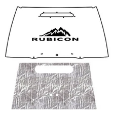 Hood Insulation Pad Heat Shield for 1996-2006 Jeep Wrangler TJ, AEV - Smooth