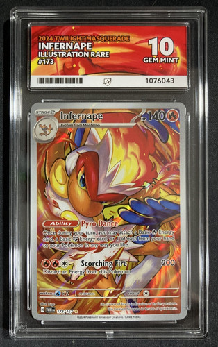 Infernape graded ACE 10 for sale on eBay