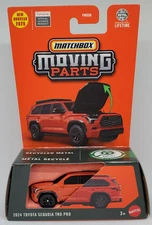 2025 Matchbox Moving Parts Orange 2024 Toyota Sequoia TRD Pro HTF