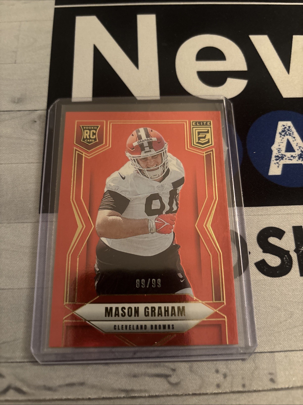 2025 Donruss Elite #125 Mason Graham Rookie RC Red BROWNS /99