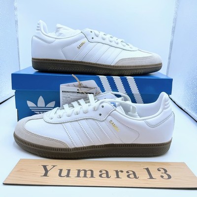 【27.0㎝】adidas SAMBA OG  ホワイト　箱付き adidas Originals Samba OG W White Silver Metallic Grey Gum Women