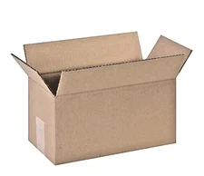 New 12x6x6 inch Corrugated Carton Packing Mailing Boxes - Pack of 25/50.