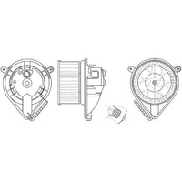 InnenraumgebläSe Mahle AB 272 000S FüR Mercedes-Benz Vito V