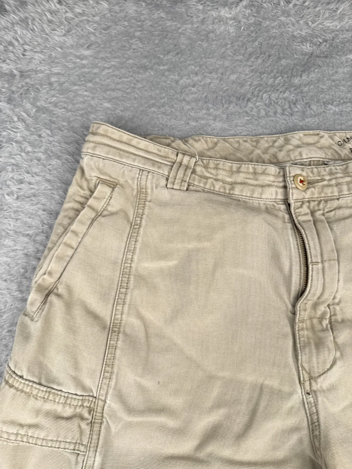 Tommy Bahama Shorts Mens 34 Beige Cargo Tencel Blend Hike Camp Vacation 34x9 - Image 4 of 4