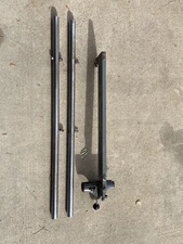 Vintage Delta Unisaw fence assembly and rails round micro adjustment