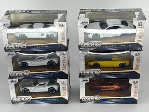 Jada LoPro Diecast Lot Camaro SS Ford GT Corvette Stingray 1:64