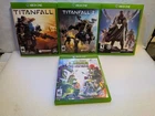 Xbox One Game Lot 4: Plants V Zombies Garden Warfare, Titanfall 1 & 2, Destiny