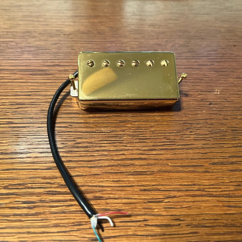 Pastilla Lindy Fralin High Output Humbucker Dorada -Usada- Probada Totalmente Funcional Foto 4 de 4
