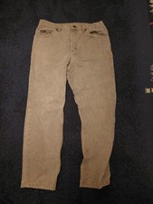 LEE JEANS HOSE DENIM BEIGE 42cm Bundweite 75cm Schrittlänge