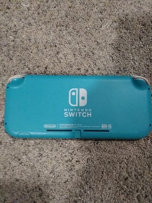 Nintendo Switch Lite Handheld Console - Turquoise Used With Case