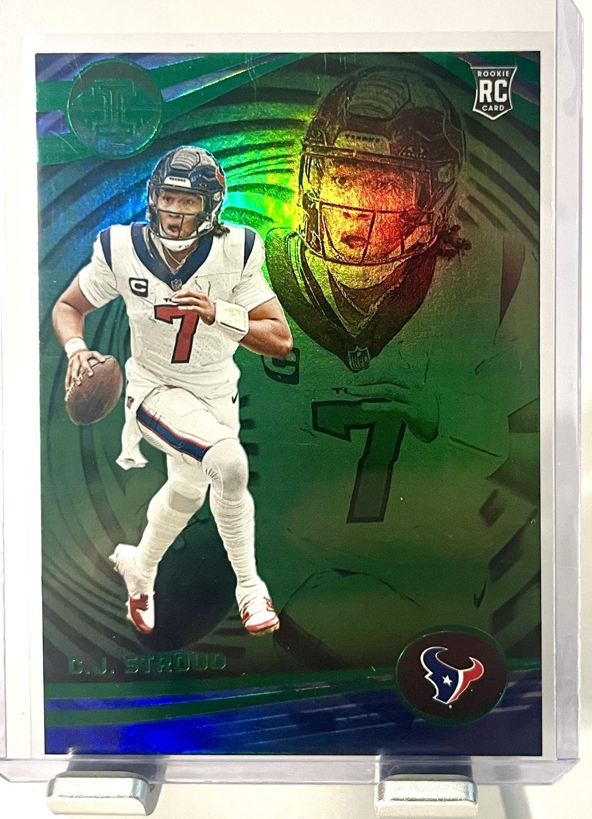 2023 Panini Illusions - C.J. Stroud #43 Emerald (RC)