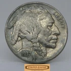 1937 Buffalo Nickel 5 Cents - #C43515NQ
